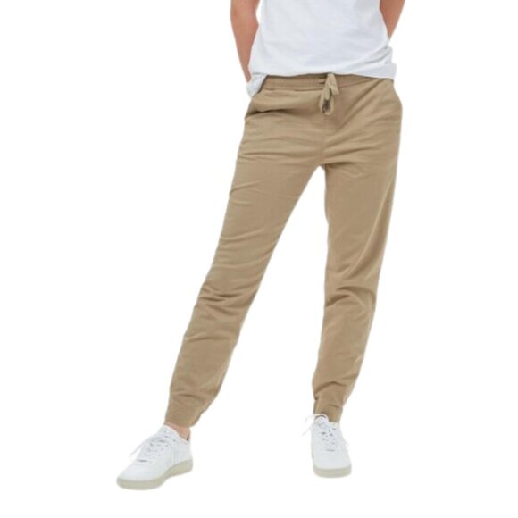 tentree Pants - Tentree Womens Size Large Tan Twill Pacific Jogger
